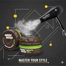 08 Saç Şekillendirici Ultra Sert Parlak Wax 150 Ml X 10 Adet/ + Fön Makinası Hediye