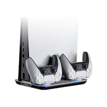 Tp5-0-5-102 Ps5 Dijital Ps5 Disk Sürüm Uyumlu Şarj Stand Soğutucu