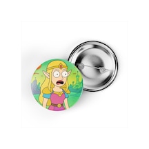 Zelda - 44 Mm İğneli Çanta Rozeti - 5 Adet Diğer