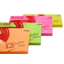 Eagle 75x125 mm Neon Renk Sticky Yapışkanlı Not Kağıdı 100 Yaprak