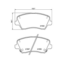 VALEO 670210 Balata Fren Ön (Hyundai: I30 2016- / Kia: Ceed 2018-)