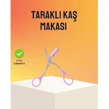 Kaş Düzeltme Makası Taraklı - Profesyonel Ve Pratik Kaş Bakımı