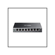 Omada Es208gp, 8 Port, Gigabit Poe+, 64w, Yönetilebilir, Metal Kasa Switch