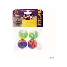 Cat Life Zilli Kedi Oyuncağı 4 Lü Paket