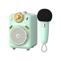 Divoom Fairy-OK Karaoke Mikrofonlu FM Radyolu 7 Ses Efektli Taşınabilir Bluetooth Hoparlör