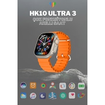 Wearfitpro Hk10 Ultra 3 49mm Amoled Ekran Yapay Zeka Destekli Yeni Nesil Özelliklere Sahip Akıllı Saat
