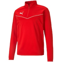 Puma Teamrise 1/4 Zip Top Erkek Futbol Antrenman Uzun Kollu Tişör 001