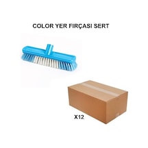 Sert Yer Fırçası 12 Adet Color Fırça