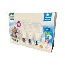3'lü Paket 12w Led Ampul - 1521 Lümen, Beyaz Işık