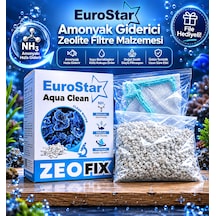 Eurostar Amonyak Giderici Zeolite Filtre Malzemesi 500 Ml - File Hediyeli - Su Berraklaştırıcı - Üstün Temizlik Gücü