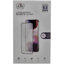 Apple iPhone Uyumlu 16 Pro Bilvis 3d Mat Cam Ekran Koruyucu
