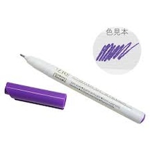 Zig Wınk Of Stella Simli Keçeli Kalem Pigment Mürekkepli Mor