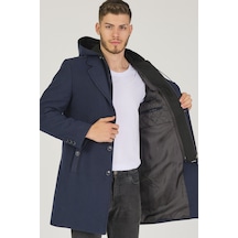 Plt8406 Dewberry Erkek Palto-lacivert Lacivert