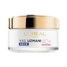4 Adet Loreal Paris Yaş Uzmanı 40+ Gece Kremi 50ml