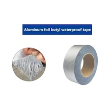 Süper Güçlü Su Geçirmez Bant Alüminyum Folyo Butil Kauçuk Sızıntıları Durdurma Bandı Kendinden Yapışkanlı Alüminyum Bant 56799553