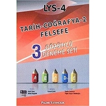 Palme LYS 4 Tarih-Coğrafya 2-Felsefe 3 Çözümlü Deneme Seti