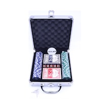 Metal Çantalı 100 Chipli Poker Oyun Seti
