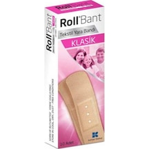 Roll Bant Tekstil Yara Bandı 10 Adet