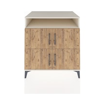 Kronos Şifonyer 4 Raflı 4 Kapaklı 88x59x96 Aytaşı-çam Aytaşı