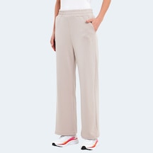 Slazenger VILLE Kadın Cepli Bol Paça Taş Gri Eşofman Altı