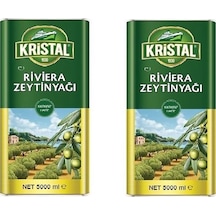 Kristal Riviera Zeytinyağı Teneke 2 x 5 L