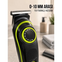 5'i 1 Arada Erkek Tıraş Makinesi Hassas Kesim Sıfır Tıraş Ve Sakal Bakım Seti