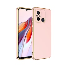 Xiaomi Redmi 12c Kılıf Zore Bark Kapak Rose Gold