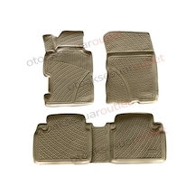 Rizline Honda Civic 2007-2011 3D Havuzlu Paspas Bej