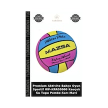 Premium Aktivite Bahçe Oyun Sportif Wp-krr05000 Kauçuk Su Topu Pembe-sarı-mavi Çok Renkli