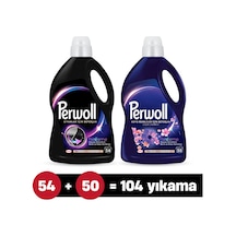 Perwoll Çamaşır Deterjanı 2'li Set : X1 Çiçek Cazibesi Koyu Renk 2950 ML