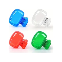 Mavi 1 Adet Seyahat Diş Fırçası Kafası Diş Fırçası Koruyucu Kapak Kapakları Fırça Pod Kılıfı Prote Mavi