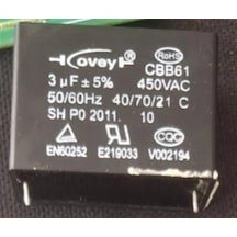 3µf 450vac Cbb61 Motor Ve Fan Başlangıç Kondansatörü