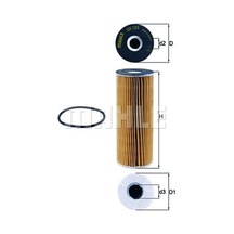 MAHLE OX133D Yag Filtresi (Mercedes M104-111) (WA236223)