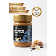 Proteinli Fıstık Ezmesi Vanilya Fıstık Proteini, Maca Kökü Tozu İle 325 Gr