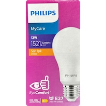 3 Adet Philips 13w Sarı Işık E27 Duylu Kalın Duy Led Ampul