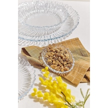 Pasabahce Alev Oval Tabak 15.5x10 Cm - 1 Adet Şeffaf