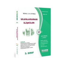 Egem Aöf Uluslararası İlişkiler - 3. Sınıf Güz Konu Soru