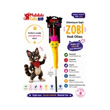 Olta Zobi Hışırtılı,çıngıraklı ,matatabi Li,muhteşem Kumaşlı Kedi Oltası