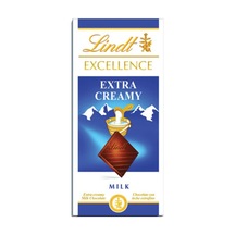 Lindt Excellence Extra Creamy Milk Çikolata 100 G - 4 Adet Tarı