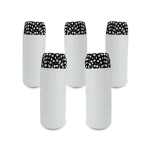 Kafem Siyah Puantiyeli Muffin Kek Kapsülü 50li X 5 Paket - K05 Sİyah