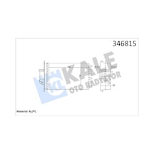 Kale 346815 Kalorifer Radyatörü - Mercedes S-class 1993-1998 S 420 1408300661
