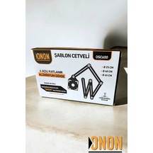 Onon Şablon Cetveli 6 Katlamalı Osc600