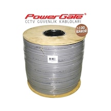 Powergate Pro Cctv 2+1 (2X0.50Mm) Bakır(500M)