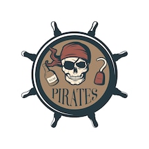 Korsan Denizci Gemici Sticker 01775