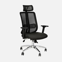 Cave Plus Kafalıklı Müdür Ofis Koltuğu 64x64x120 Cm Siyah