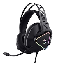GamePower Kizaru Pro Titreşimli RGB Oyuncu Kablolu Kulak Üstü Kulaklık