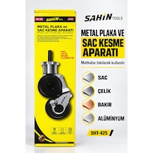 Matkap İçin Metal Plaka Ve Sac Kesme Aparatı