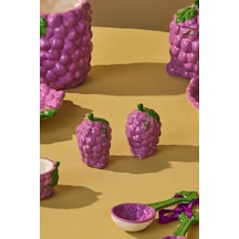 Karaca Grape Üzüm Desenlituzluk Biberlik 7 Cm Mor
