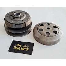 Arka Debriyaj Varyatör Komple - Scooter 50 80 Motosiklet