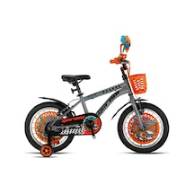 X-force - 16" Mtb - 10' - Vitessiz - V.b - Nardo Gri-siyah/turuncu Gri - Turuncu